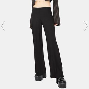 Dolls Kill Ain’t Basic Straight Leg Pants Size S